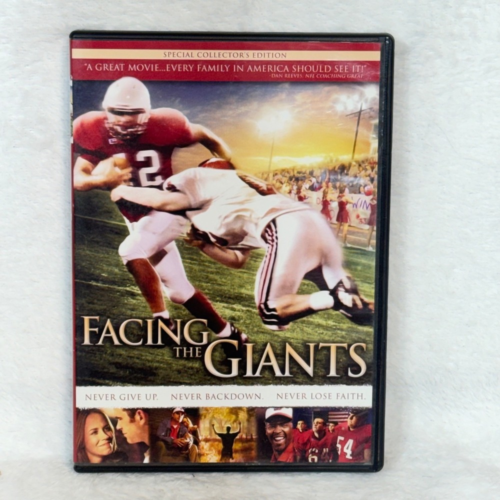 Facing The Giants‎ Special Collector Edition DVD Football Movie Family Christian